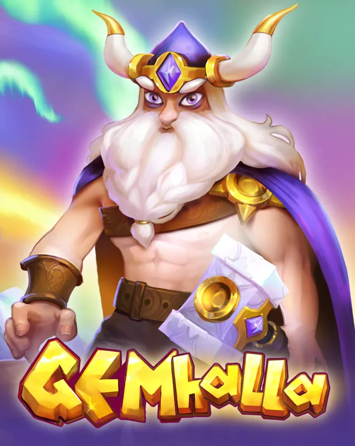 Gemhalla key art by BGaming