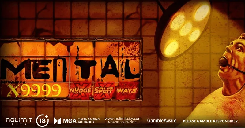 Mental key art by Nolimit City